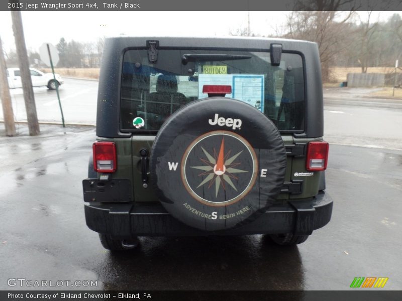 Tank / Black 2015 Jeep Wrangler Sport 4x4