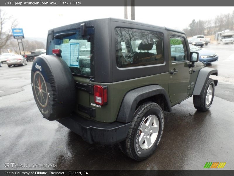 Tank / Black 2015 Jeep Wrangler Sport 4x4