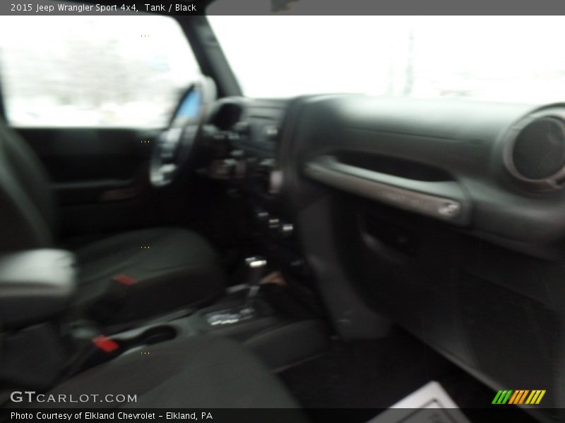 Tank / Black 2015 Jeep Wrangler Sport 4x4