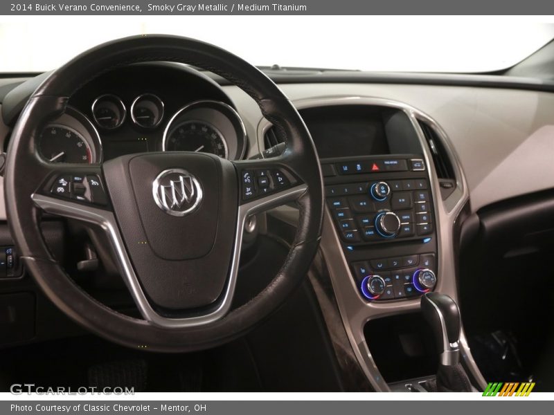 Smoky Gray Metallic / Medium Titanium 2014 Buick Verano Convenience