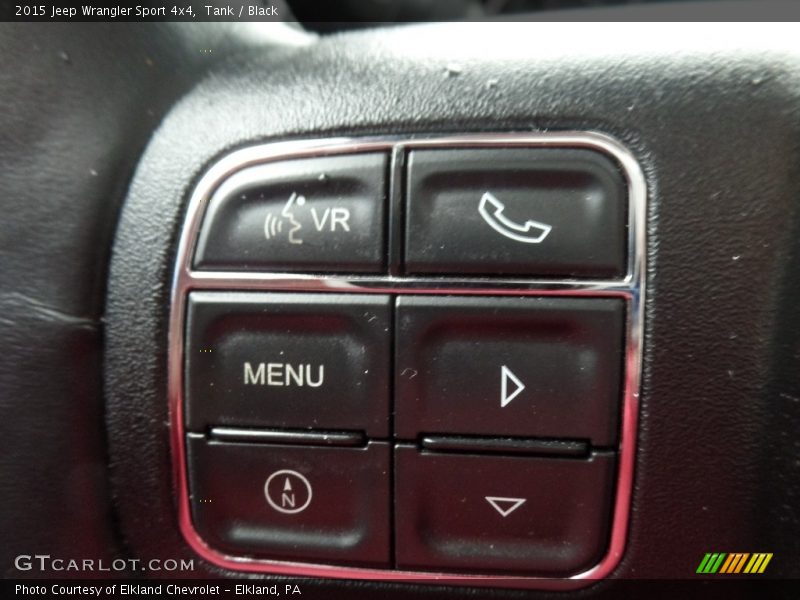 Tank / Black 2015 Jeep Wrangler Sport 4x4