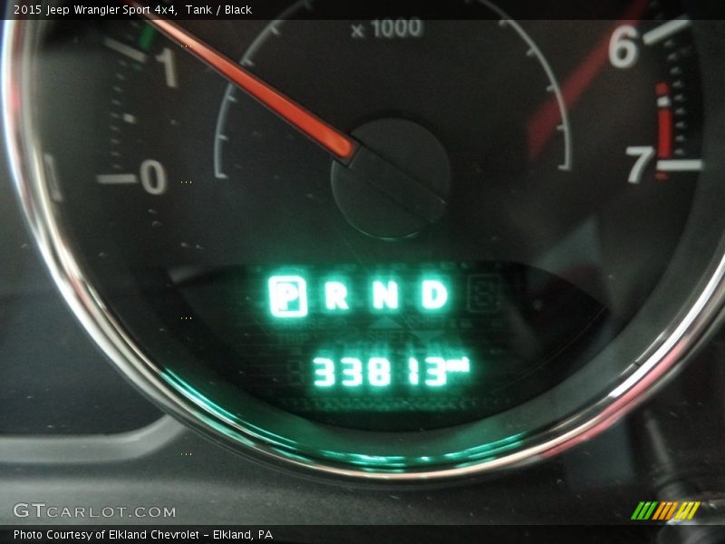 Tank / Black 2015 Jeep Wrangler Sport 4x4