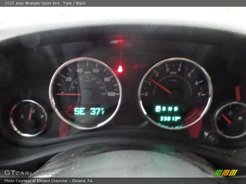 Tank / Black 2015 Jeep Wrangler Sport 4x4