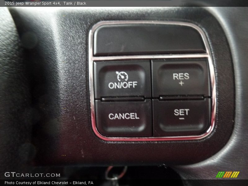 Tank / Black 2015 Jeep Wrangler Sport 4x4