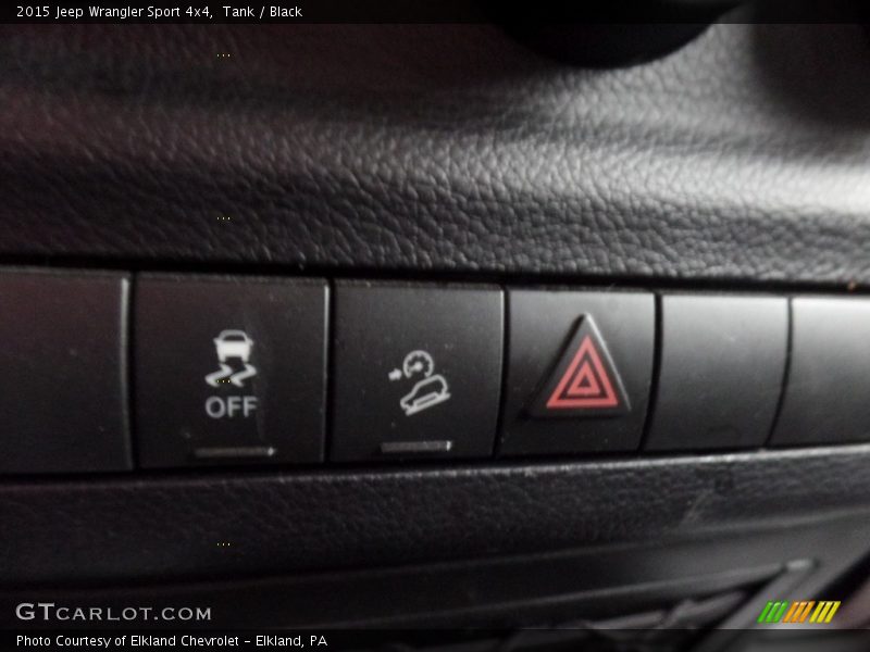 Tank / Black 2015 Jeep Wrangler Sport 4x4
