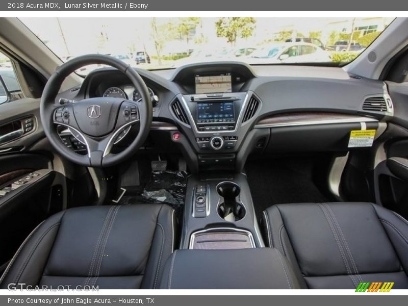 Lunar Silver Metallic / Ebony 2018 Acura MDX