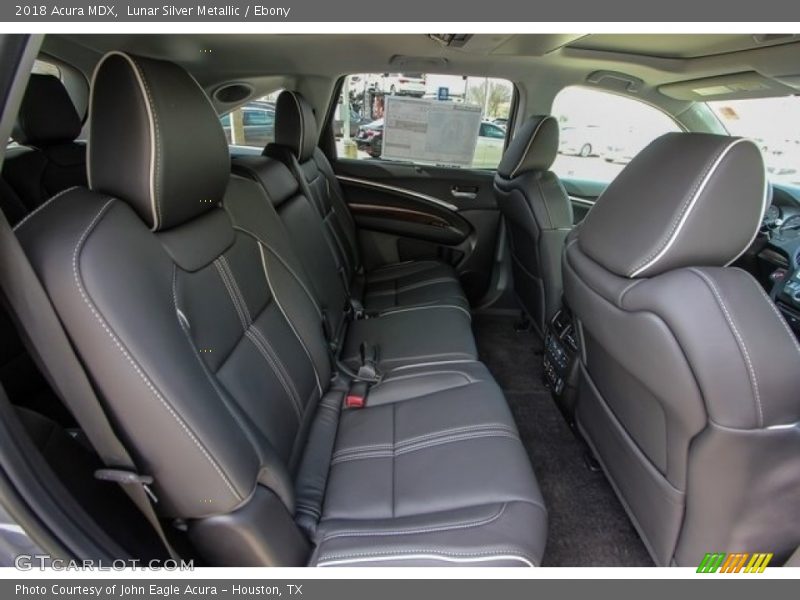 Lunar Silver Metallic / Ebony 2018 Acura MDX