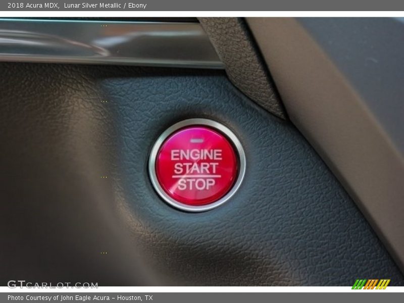 Lunar Silver Metallic / Ebony 2018 Acura MDX