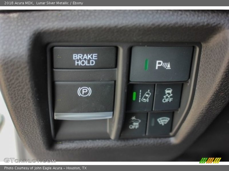 Lunar Silver Metallic / Ebony 2018 Acura MDX