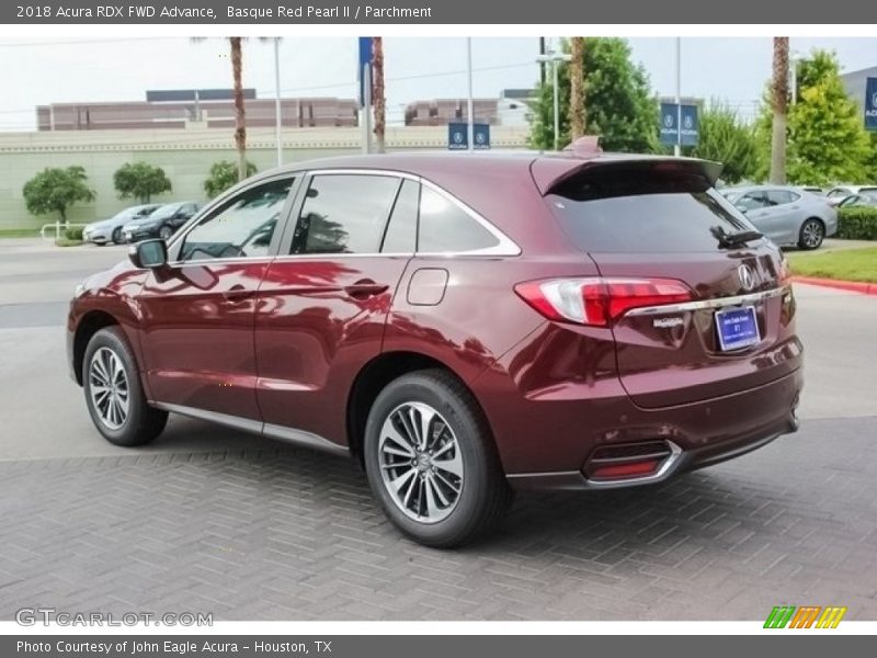 Basque Red Pearl II / Parchment 2018 Acura RDX FWD Advance