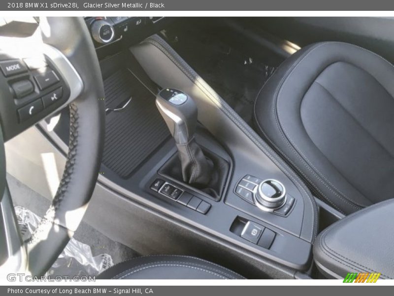 Glacier Silver Metallic / Black 2018 BMW X1 sDrive28i