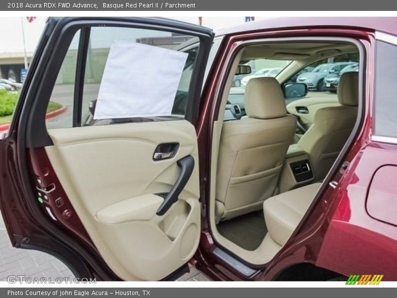 Basque Red Pearl II / Parchment 2018 Acura RDX FWD Advance