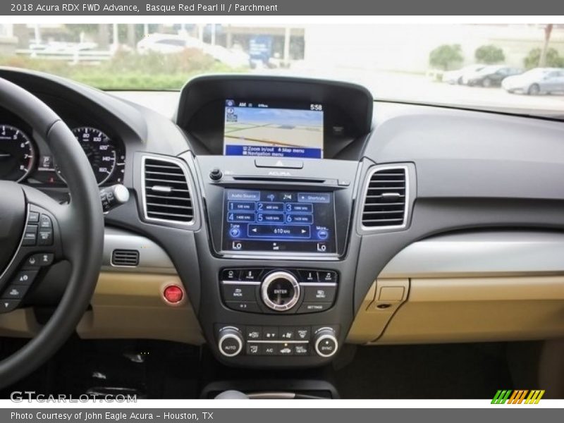 Basque Red Pearl II / Parchment 2018 Acura RDX FWD Advance