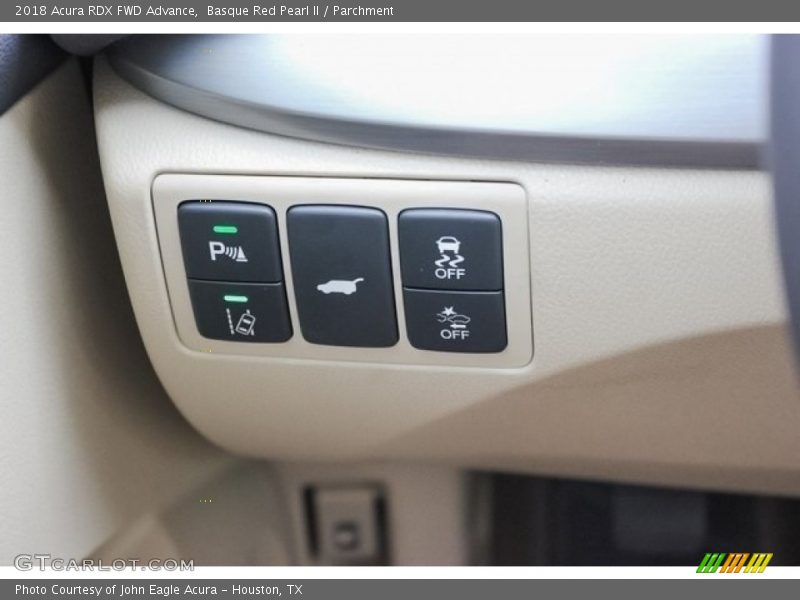 Basque Red Pearl II / Parchment 2018 Acura RDX FWD Advance