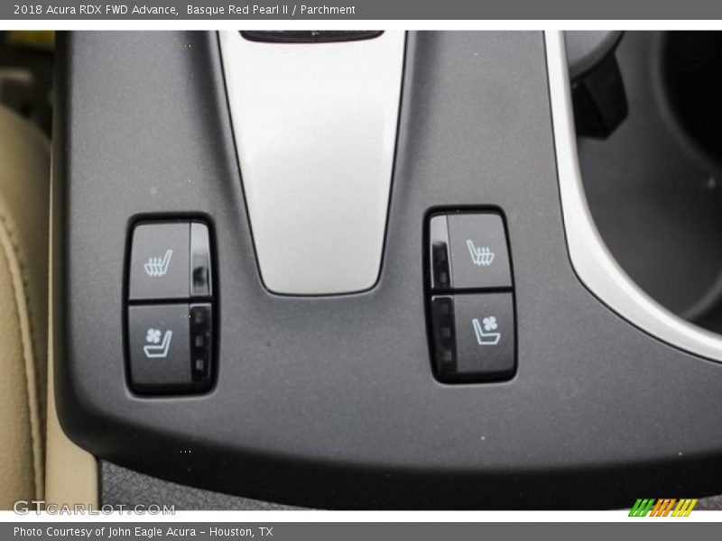 Basque Red Pearl II / Parchment 2018 Acura RDX FWD Advance