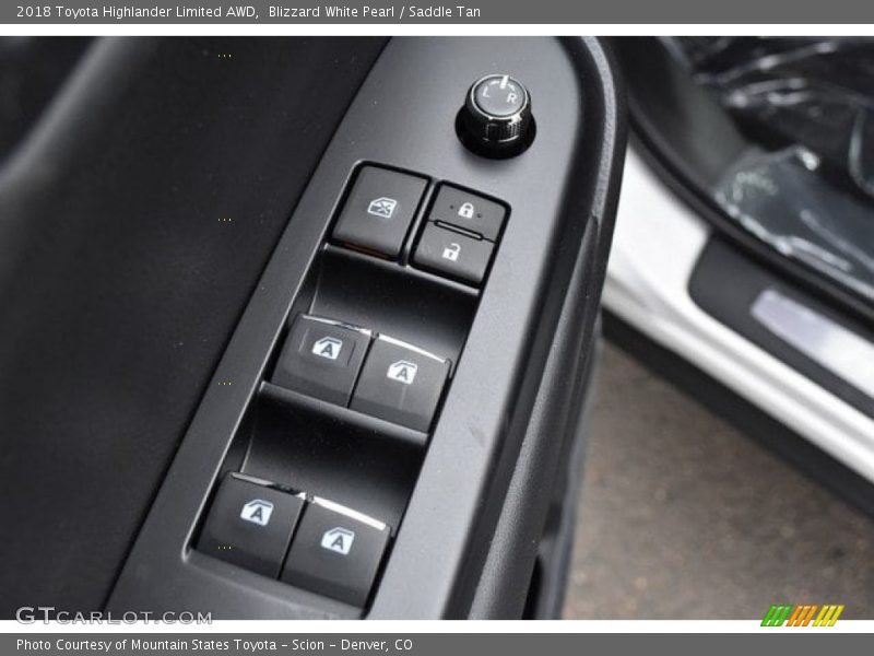 Blizzard White Pearl / Saddle Tan 2018 Toyota Highlander Limited AWD