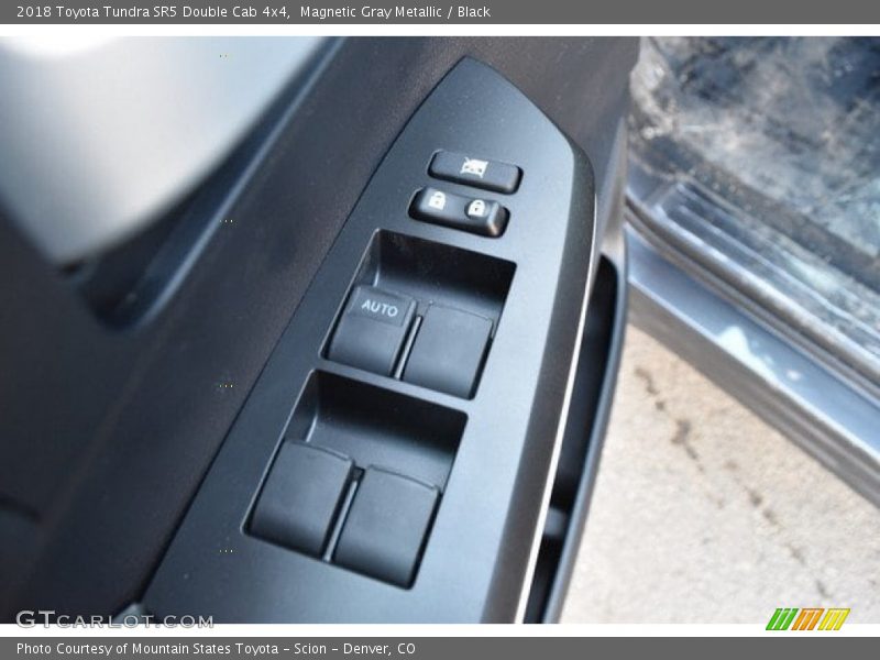 Magnetic Gray Metallic / Black 2018 Toyota Tundra SR5 Double Cab 4x4