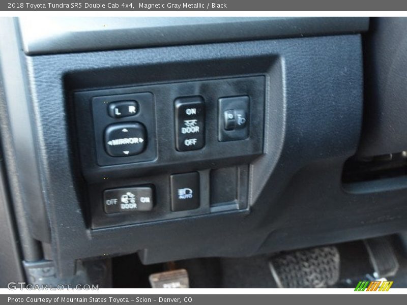 Magnetic Gray Metallic / Black 2018 Toyota Tundra SR5 Double Cab 4x4