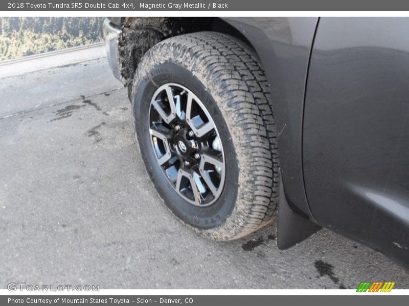 Magnetic Gray Metallic / Black 2018 Toyota Tundra SR5 Double Cab 4x4