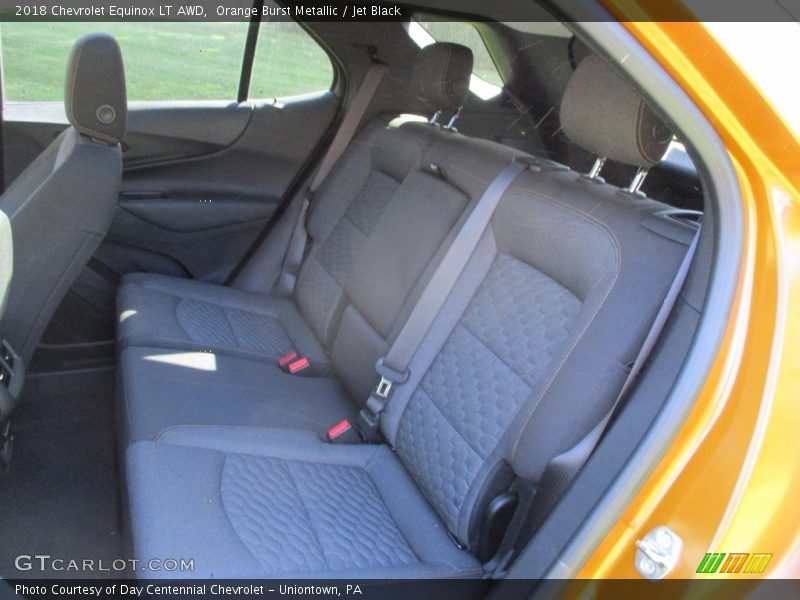 Orange Burst Metallic / Jet Black 2018 Chevrolet Equinox LT AWD