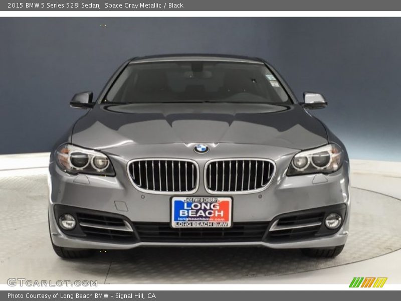 Space Gray Metallic / Black 2015 BMW 5 Series 528i Sedan