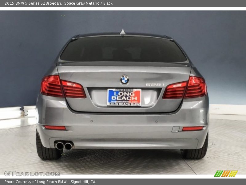 Space Gray Metallic / Black 2015 BMW 5 Series 528i Sedan