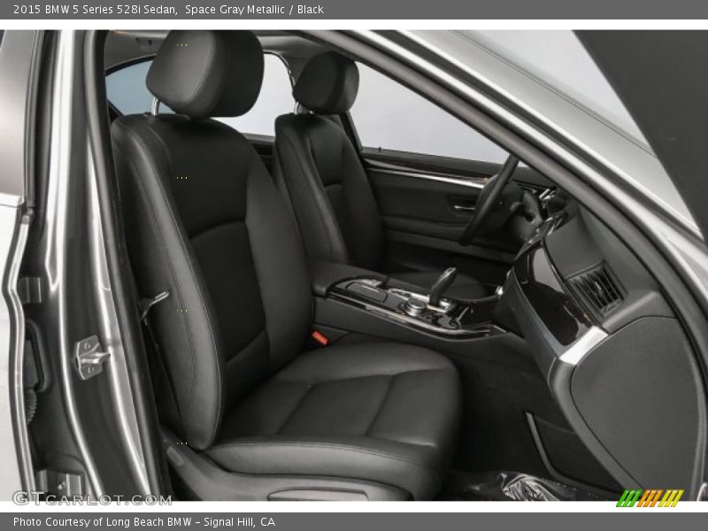 Space Gray Metallic / Black 2015 BMW 5 Series 528i Sedan