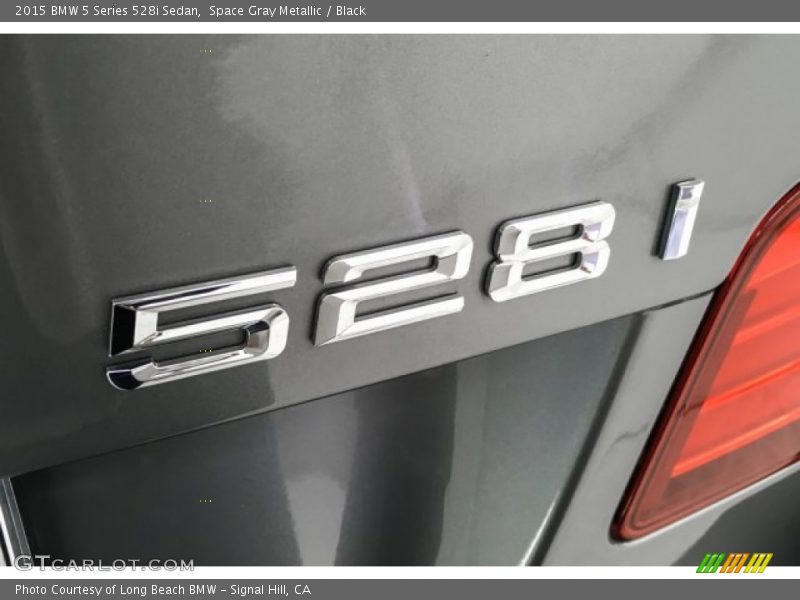 Space Gray Metallic / Black 2015 BMW 5 Series 528i Sedan