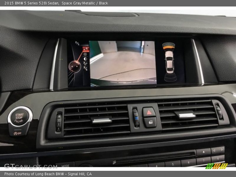 Space Gray Metallic / Black 2015 BMW 5 Series 528i Sedan