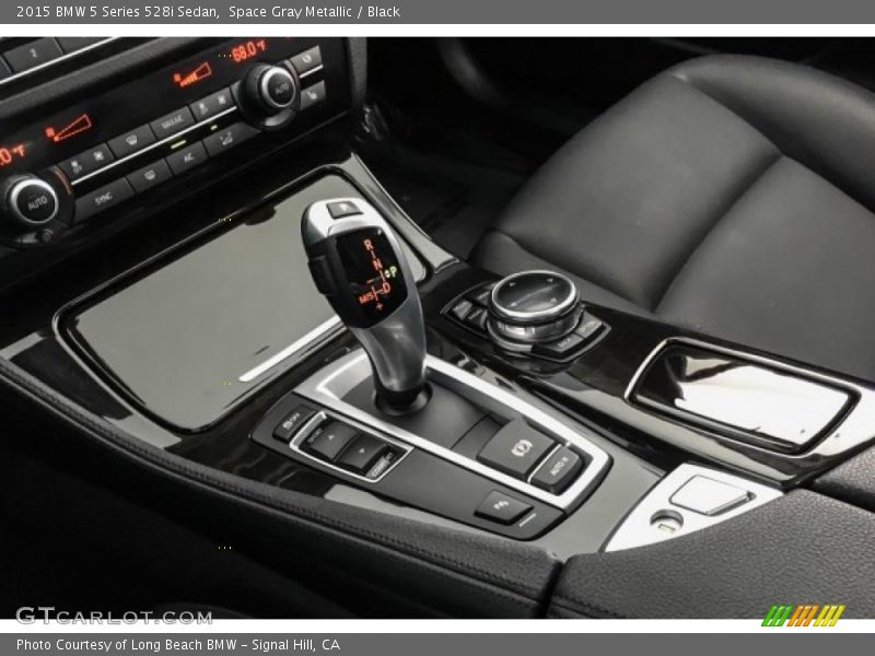 Space Gray Metallic / Black 2015 BMW 5 Series 528i Sedan