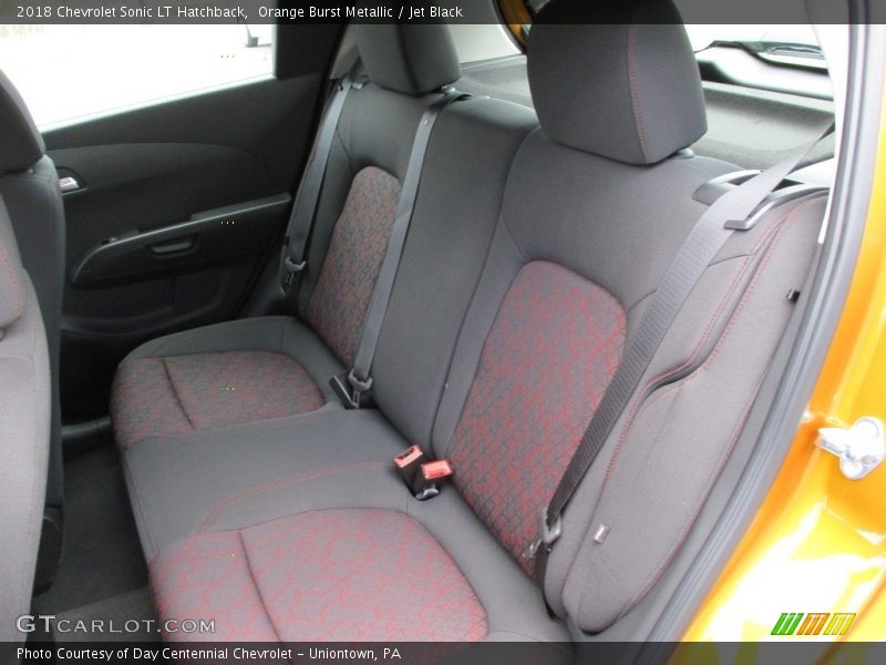 Orange Burst Metallic / Jet Black 2018 Chevrolet Sonic LT Hatchback