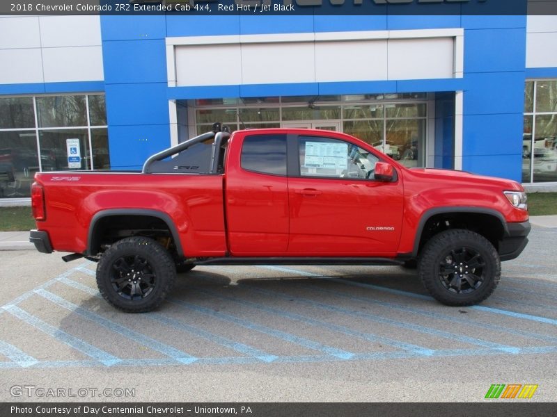  2018 Colorado ZR2 Extended Cab 4x4 Red Hot