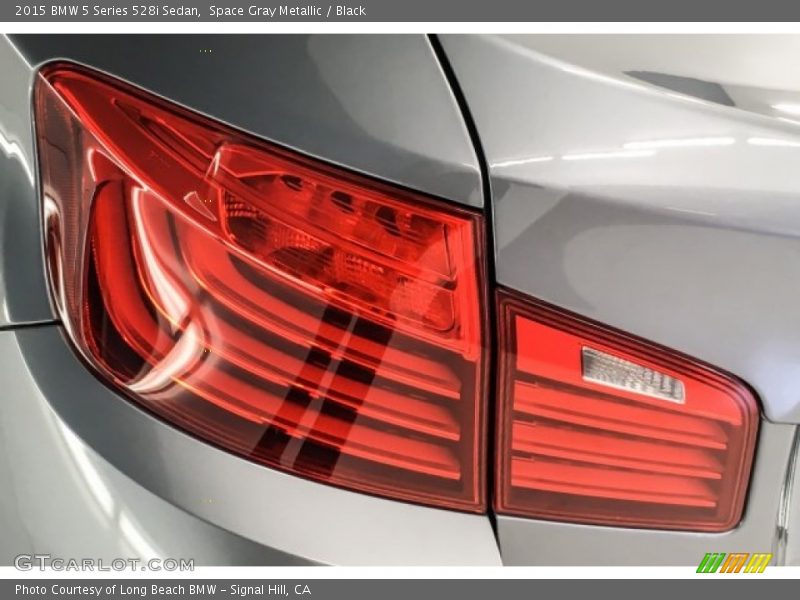 Space Gray Metallic / Black 2015 BMW 5 Series 528i Sedan