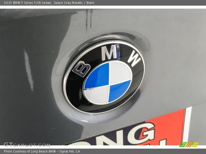 Space Gray Metallic / Black 2015 BMW 5 Series 528i Sedan