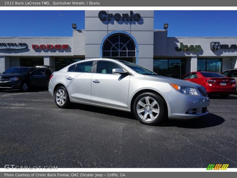 Quicksilver Metallic / Ebony 2013 Buick LaCrosse FWD