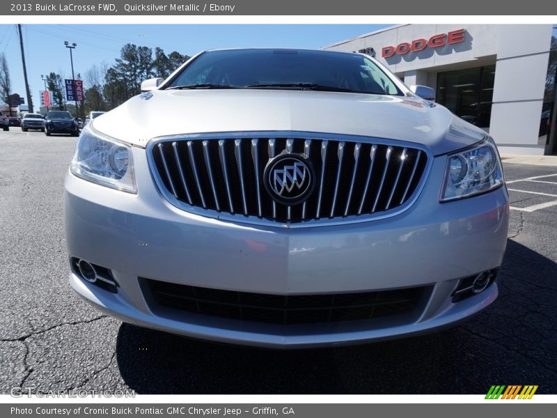 Quicksilver Metallic / Ebony 2013 Buick LaCrosse FWD