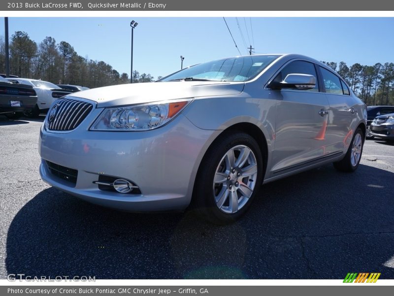 Quicksilver Metallic / Ebony 2013 Buick LaCrosse FWD