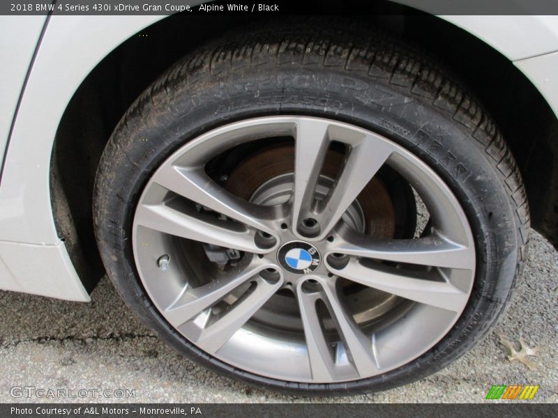Alpine White / Black 2018 BMW 4 Series 430i xDrive Gran Coupe