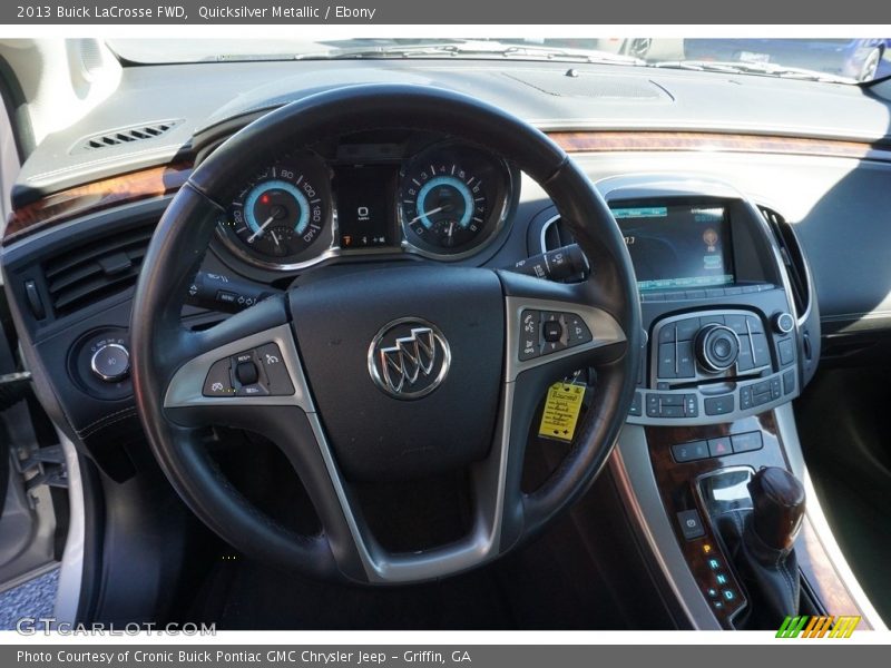 Quicksilver Metallic / Ebony 2013 Buick LaCrosse FWD