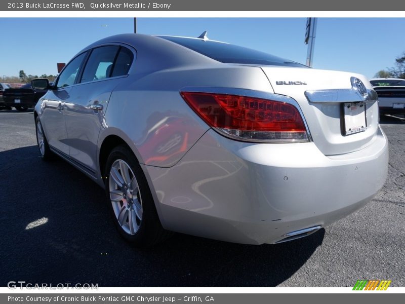 Quicksilver Metallic / Ebony 2013 Buick LaCrosse FWD
