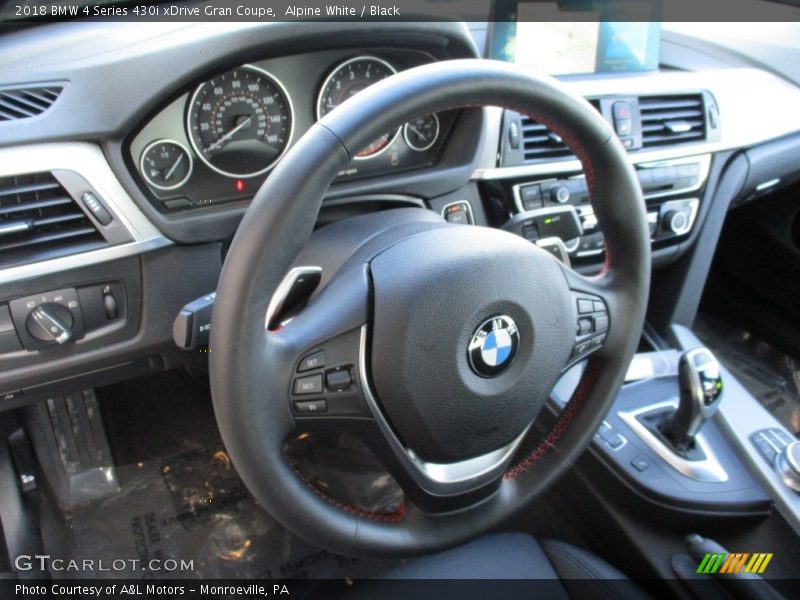 Alpine White / Black 2018 BMW 4 Series 430i xDrive Gran Coupe