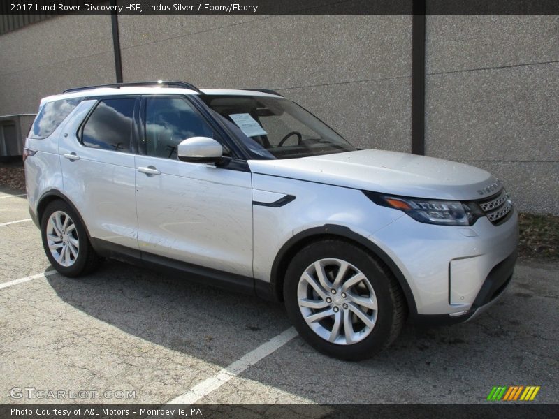 Indus Silver / Ebony/Ebony 2017 Land Rover Discovery HSE