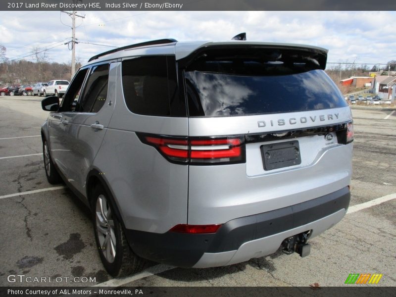 Indus Silver / Ebony/Ebony 2017 Land Rover Discovery HSE