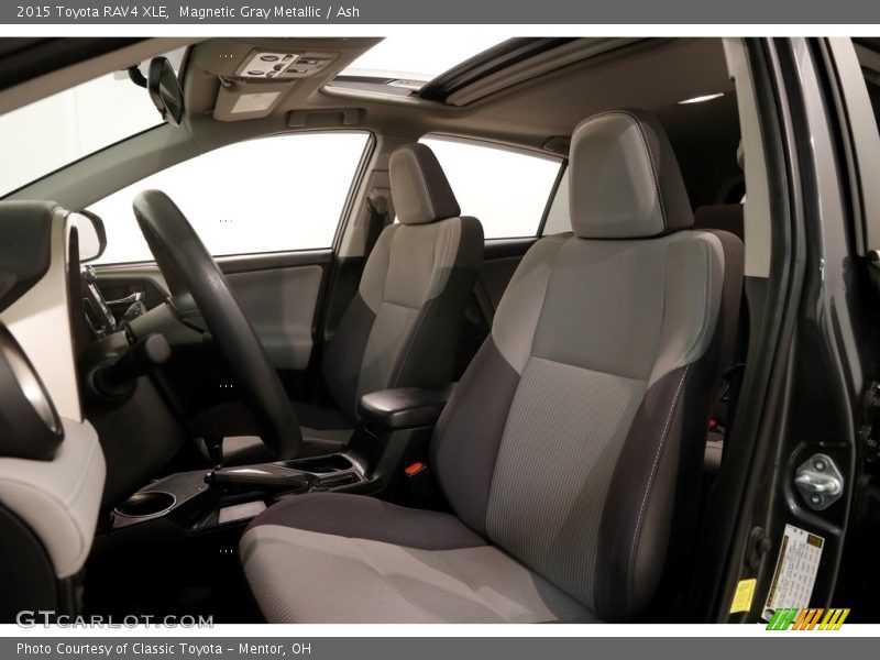 Magnetic Gray Metallic / Ash 2015 Toyota RAV4 XLE