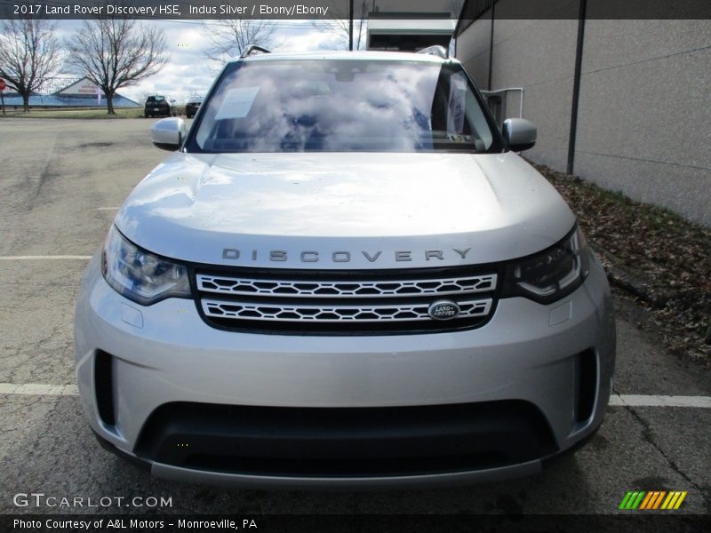 Indus Silver / Ebony/Ebony 2017 Land Rover Discovery HSE