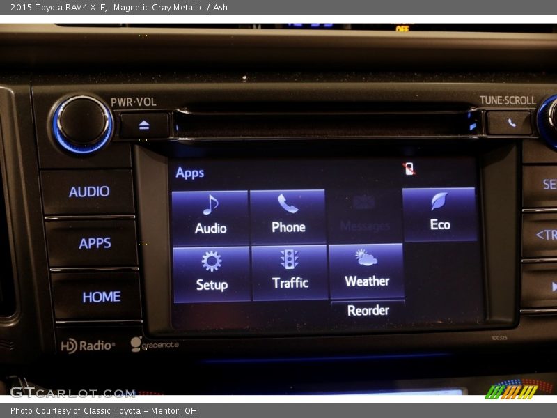 Magnetic Gray Metallic / Ash 2015 Toyota RAV4 XLE
