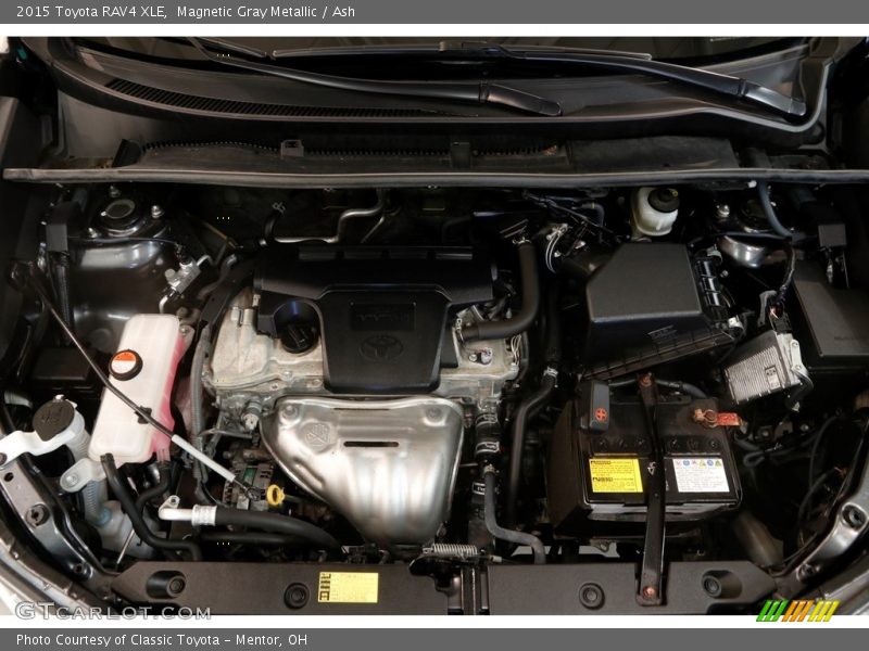 Magnetic Gray Metallic / Ash 2015 Toyota RAV4 XLE