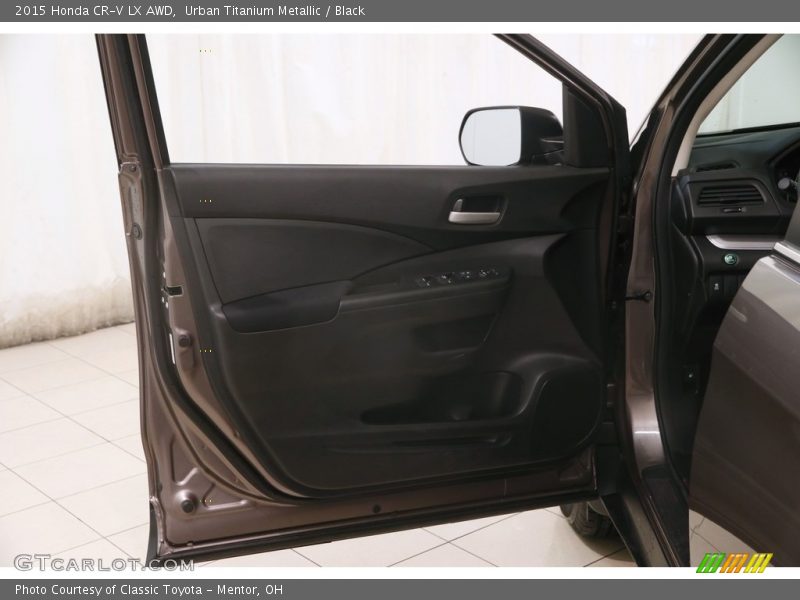 Urban Titanium Metallic / Black 2015 Honda CR-V LX AWD