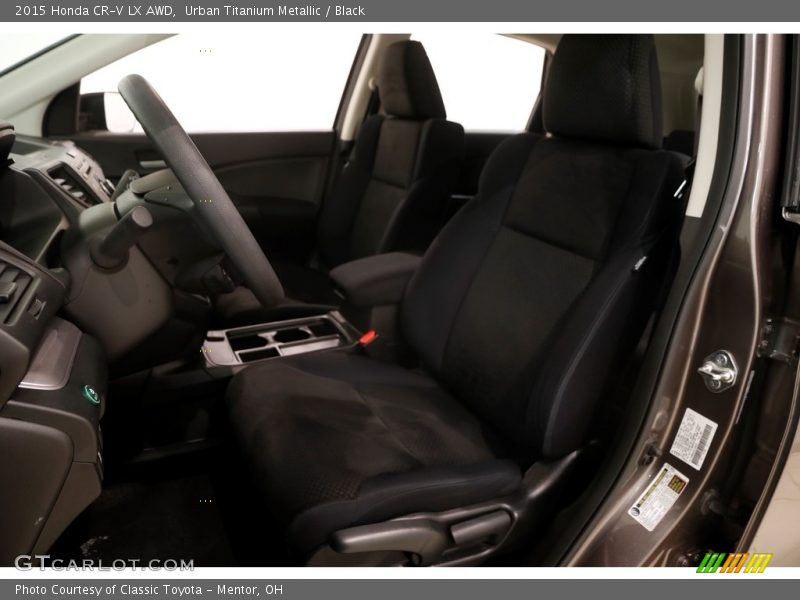Urban Titanium Metallic / Black 2015 Honda CR-V LX AWD