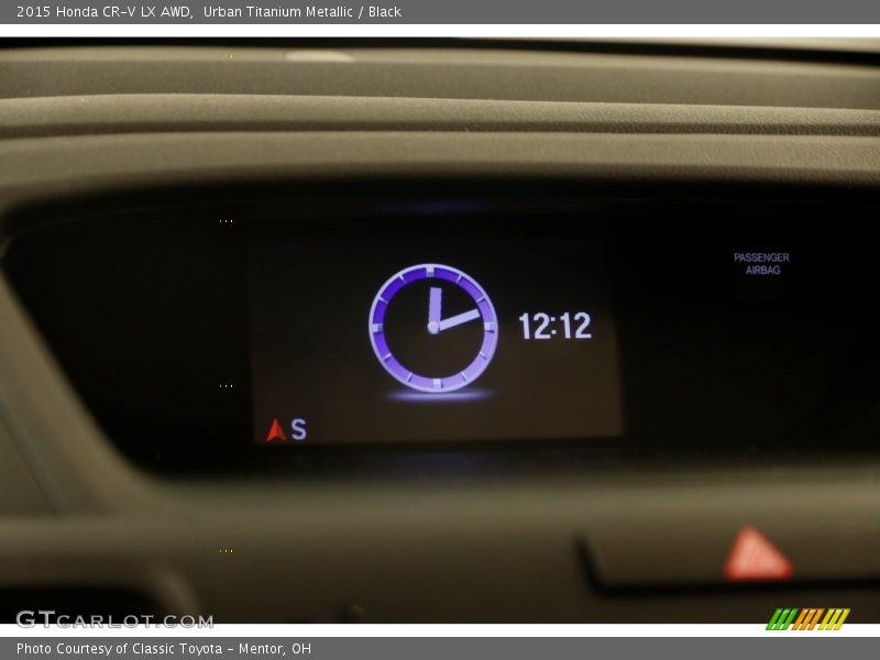 Urban Titanium Metallic / Black 2015 Honda CR-V LX AWD